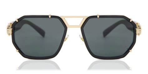 Versace VE2228 100287 Sunglasses in Black Gold